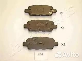 Колодки торм. диск. задн. qashqai x-trail
