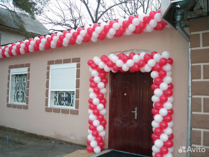 Шарики на открытие магазина