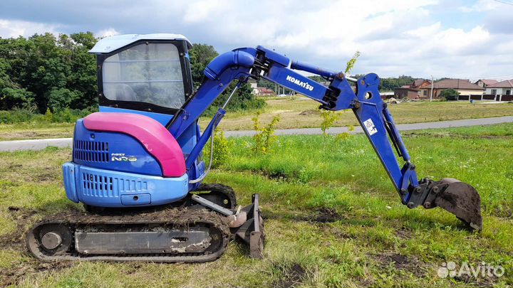 Мини-экскаватор Komatsu PC20, 2000