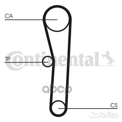 Комплект ремня грм CT1008K1