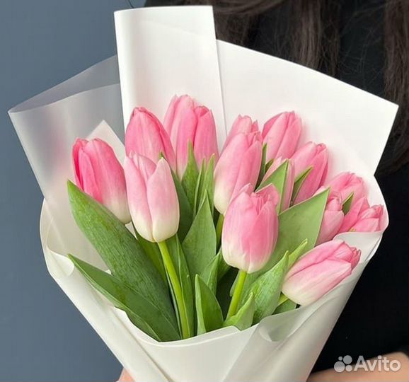Тюльпаны к 8 марта розница