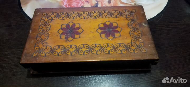 Шкатулка деревянная СССР