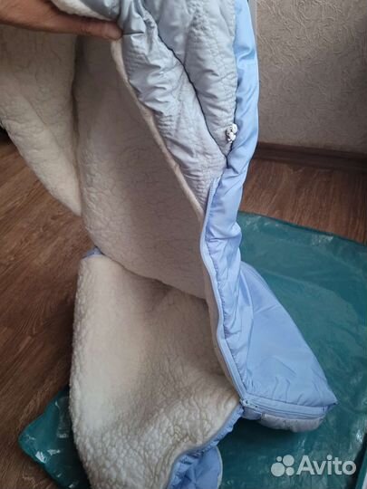 Конверт на выписку для мальчика зимний новый