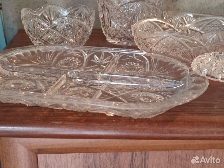 Советский хрусталь, посуда 150 р/кг