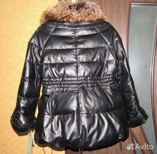 Кожа Пуховик куртка Cadenbo Италия