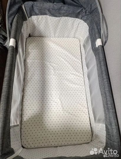 Люлька колыбель для новорожденных на колесиках