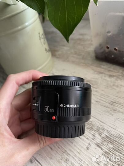 Объектив yongnuo 50mm f1 8