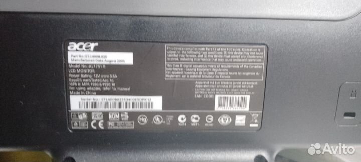 Монитор Acer