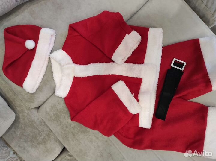 Новогодний детский костюм санта