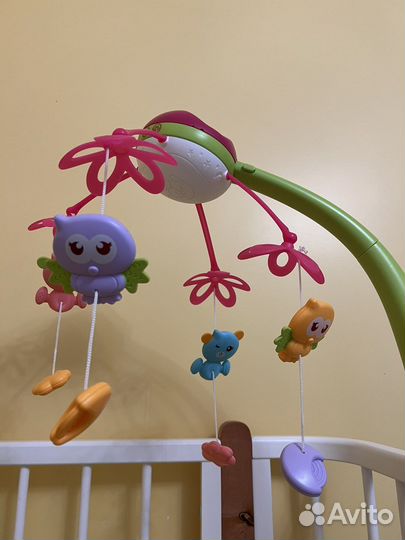 Музыкальный мобиль на кроватку с проектором