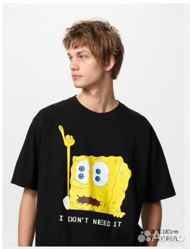 Футболки Uniqlo x cpfm Sponge Bob