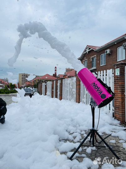 Пенная пушка, пенная вечеринка, генератор пены