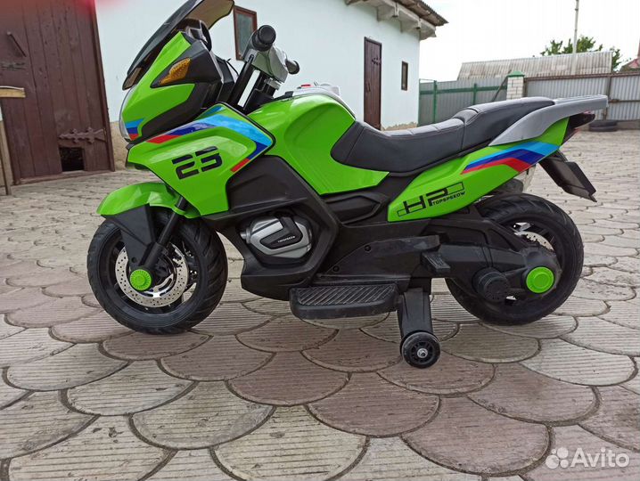 Детский мотоцикл на аккумуляторе бу