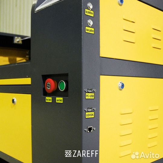 Лазерный станок Zareff 57-я 600х400мм 60x40 80W