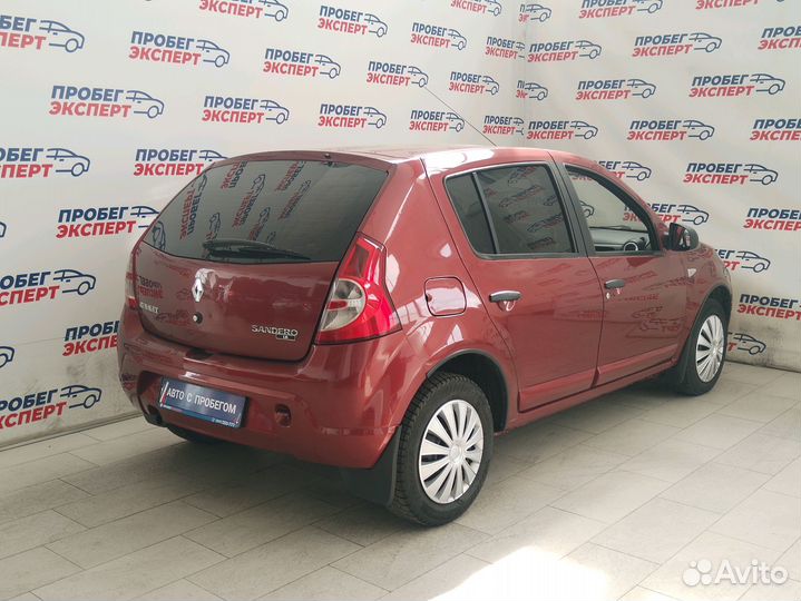 Renault Sandero 1.6 МТ, 2010, 159 000 км