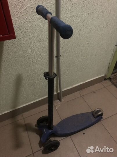 Самокат детский трехколесный micro бу