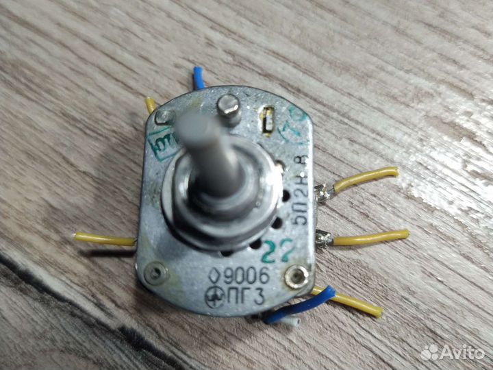 Переключатель галетный пг3 5п2нв