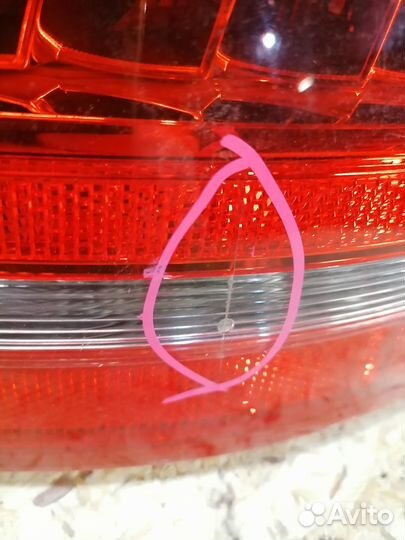 Фонарь правый LED Audi A4 B8 wagon dorest