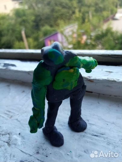 Скульптура из пластилина камера мэн