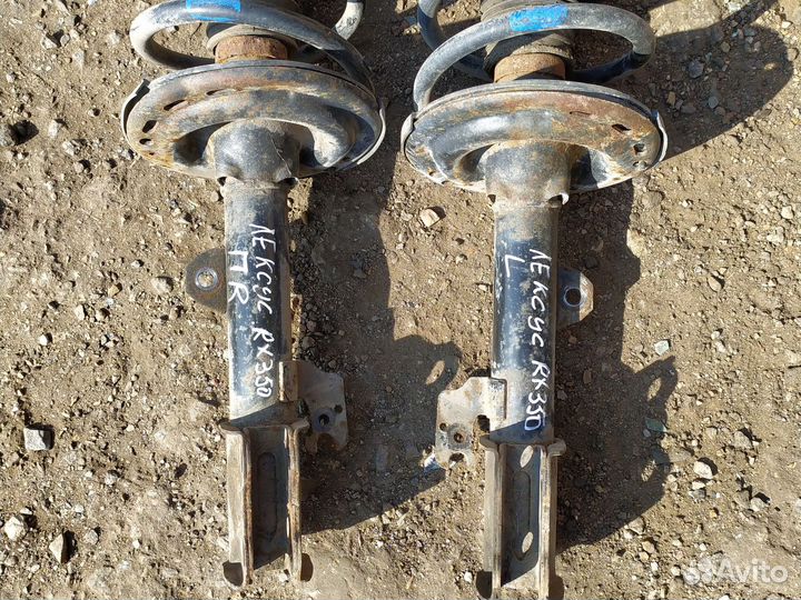 Передние стойки lexus RX350