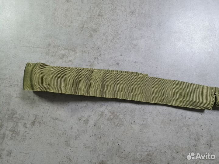 Ремень оружейный зеленый с антабкой