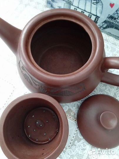 Чайник заварочный глиняный
