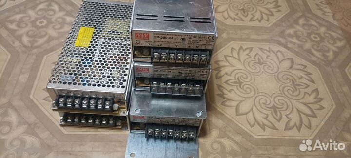 Блоки питания ac-dc 150 Вт, 200 Вт, 12 и 24В