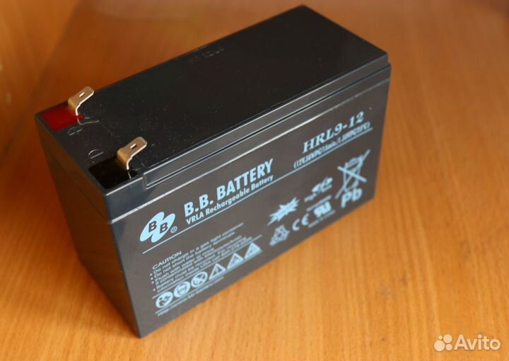 Аккумулятор 12в 9 ah