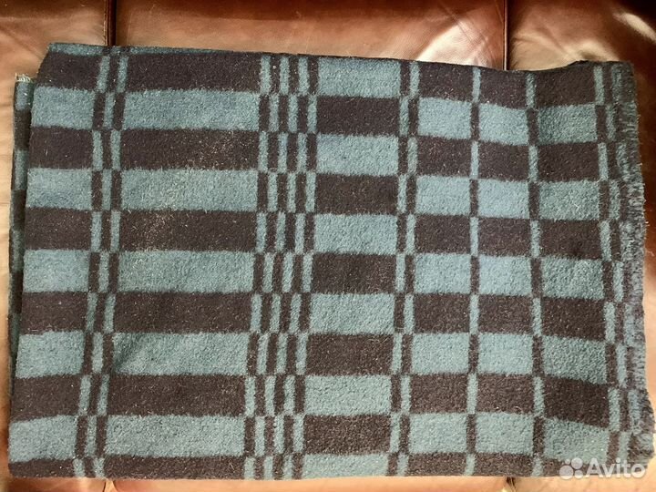 Одеяло покрывало плед шерсть шерстяное