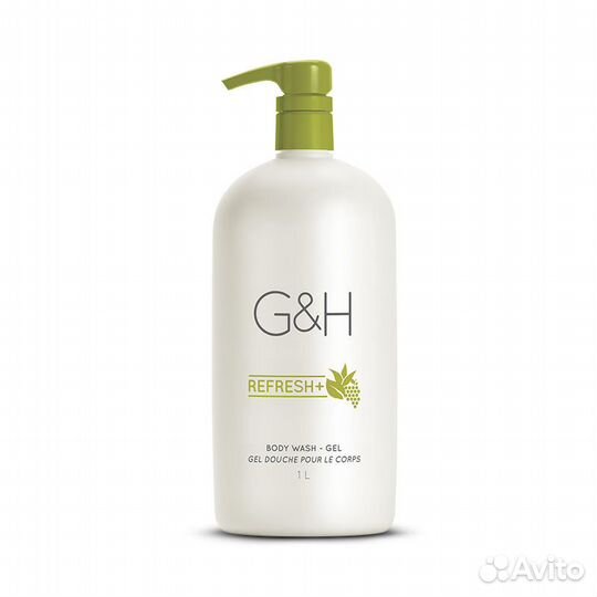 G&H refresh+ Гель для душа, 1 л