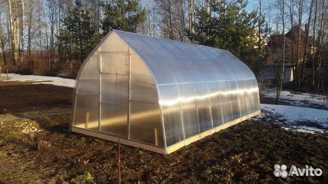 Теплицы с усиленным каркасом. (Не боятся снега)
