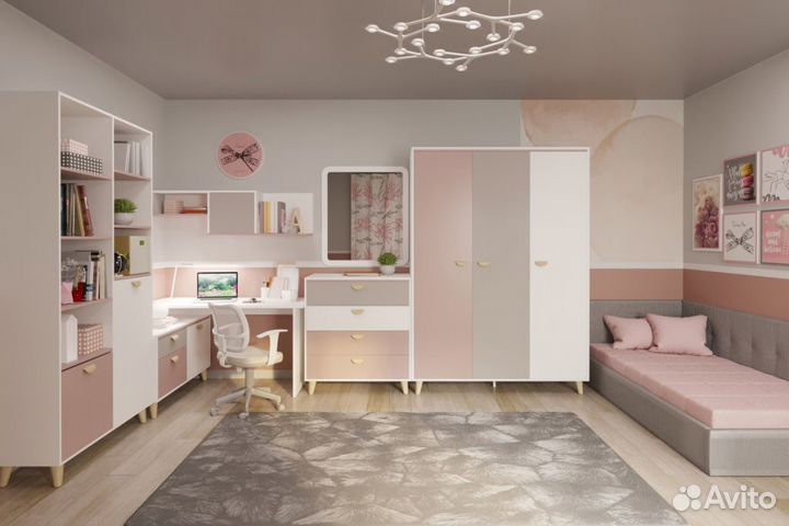 Детская мебель в комнату Амели