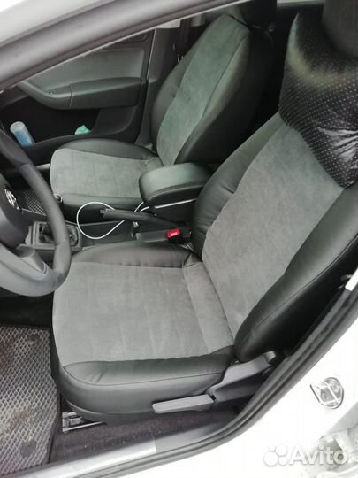 Чехлы VW Polo (с 2020) Экокожа+велюр Автопилот