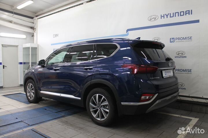 Hyundai Santa Fe 2.2 AT, 2018, 77 555 км