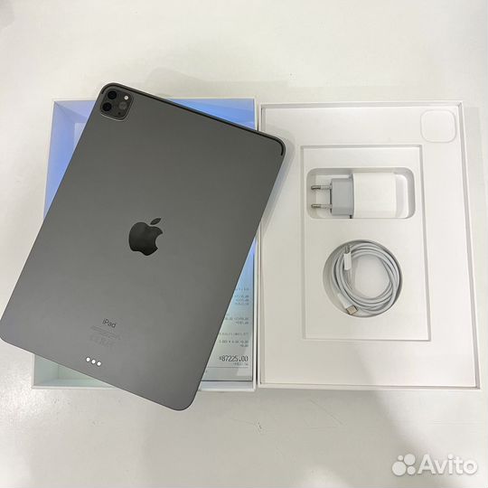 iPad PRO 11 3 поколение 128 гб M1 Space Black чек