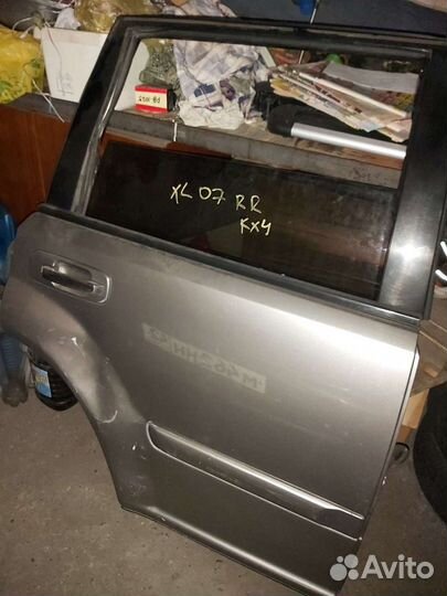Дверь зад пр на nissan x trail т30