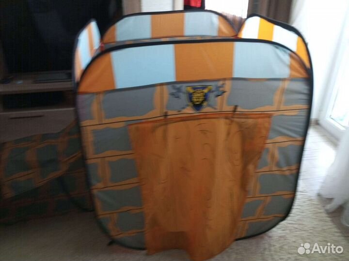 Детская игровая палатка с тунелем