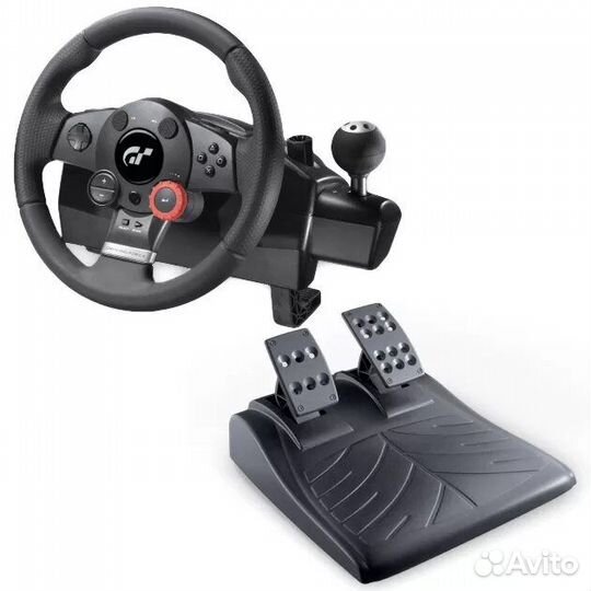 Игровой руль logitech driving force gt