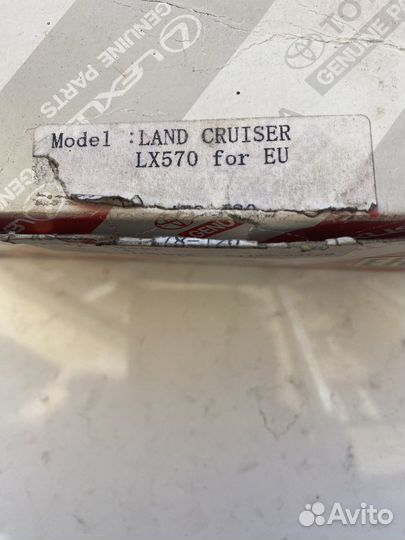 Тормозные колодки toyota land cruiser 200. Задние