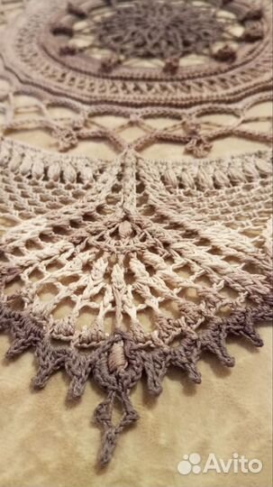 Салфетки на стол круглые