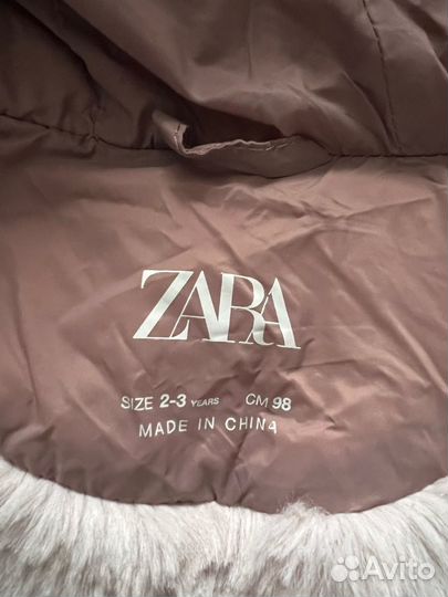 Куртка утепленная детская Zara