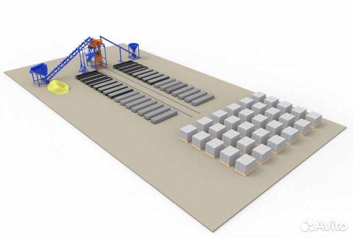 Линия для производства газобетона «лидер-500»