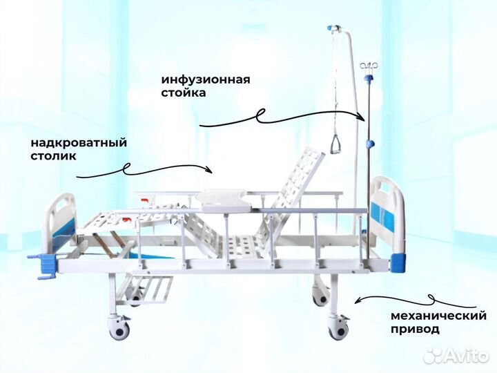 Кровать для лежачих больных