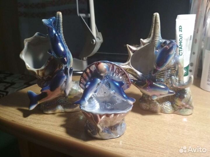 Статуэтки слоники, собака и т.д