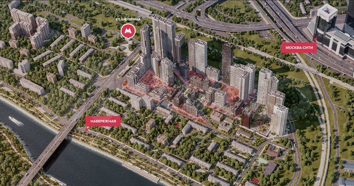 2-к. квартира, 83,7 м², 27/51 эт.