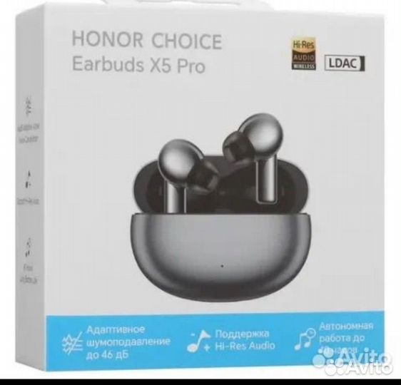 Беспроводные наушники Honor x5 pro
