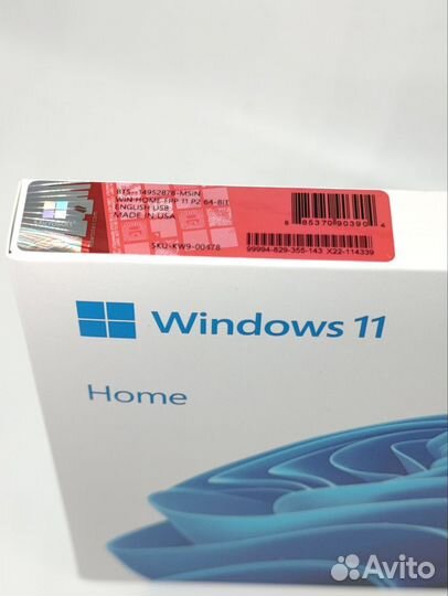Windows 11 Home Box оригинал США