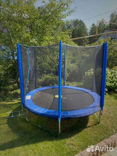 Батут с сеткой
