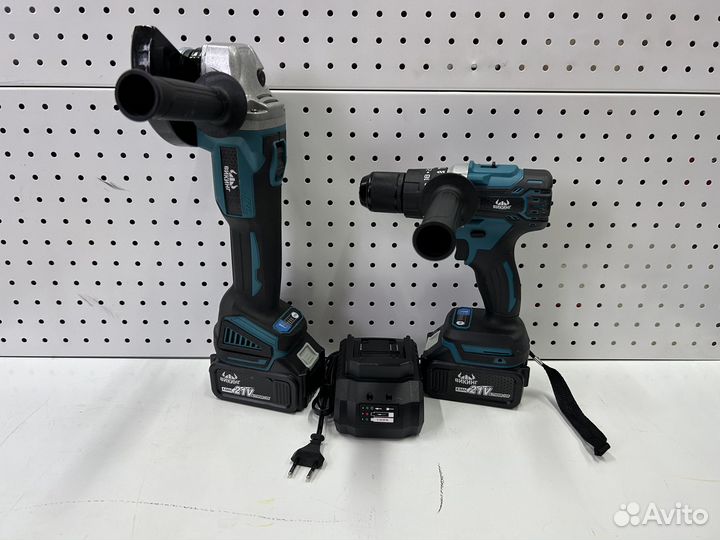 Набор Болгарка ушм и Дрель-Шуруповерт 2 в 1