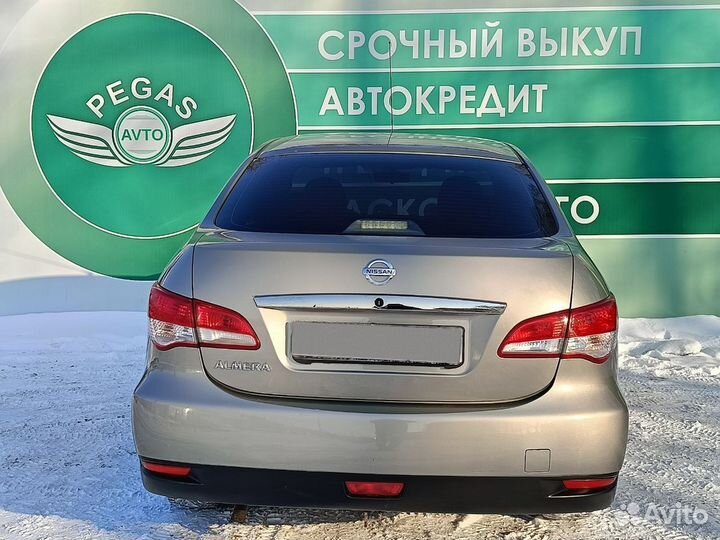 Nissan Almera 1.6 МТ, 2015, 117 220 км
